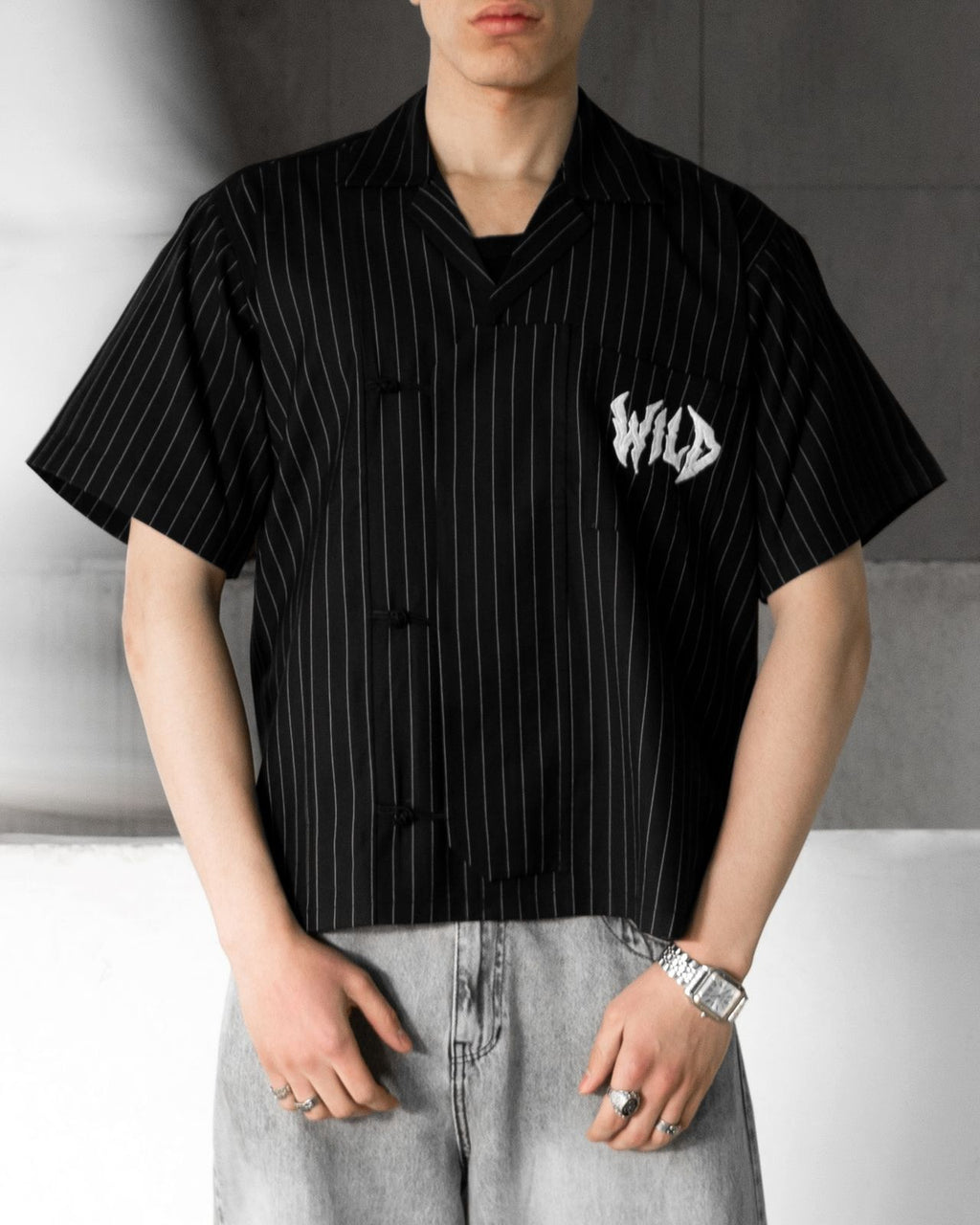 WILD PINSTRIPE SHIRT