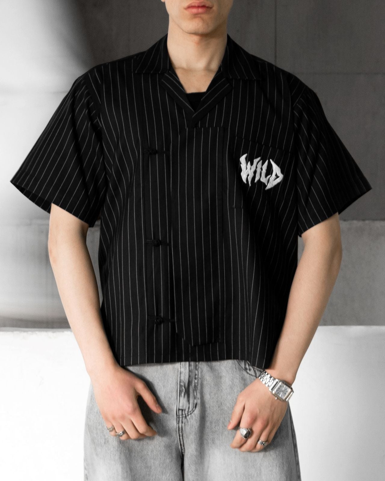 WILD PINSTRIPE SHIRT